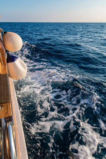 istock View of water and waves while sailing on the sea 1212460839