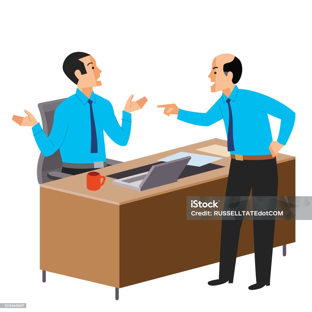 Angry Boss Image Angry Boss Stock Illustration - Download Image Now - Employee ...