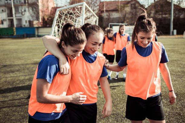 istock Female Soccer Team 1212465800