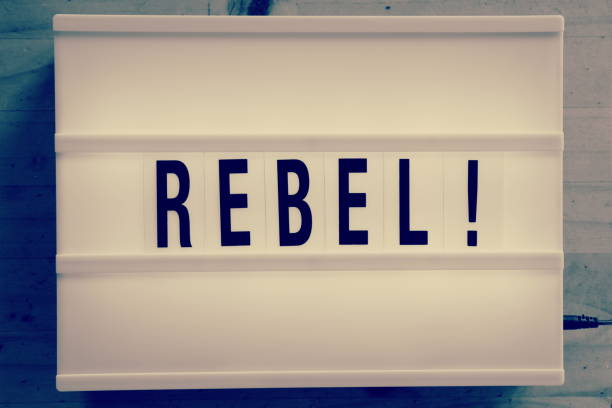 istock Rebel in Light Box Trend 1212470691