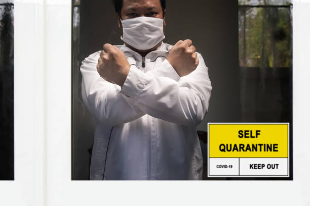 istock Self-isolation and self-quarantine to help stop the spread of coronavirus (COVID-19) , while you wait for test results. 1212475794