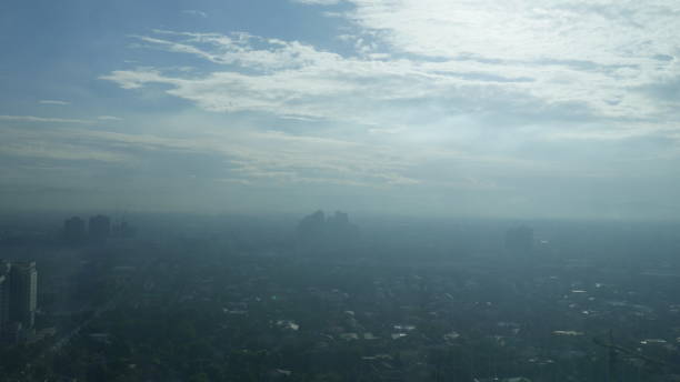 istock Air pollution in the Asian city 1212481676