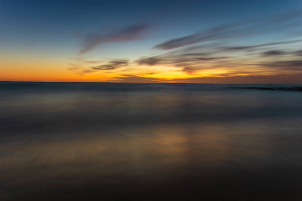 istock beautiful sky over the ocean before sunrise 1212486725