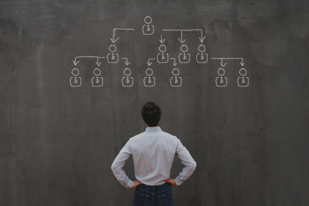 corporate structure, delegating and company hierarchy corporate structure, delegating and company hierarchy concept delegating stock pictures, royalty-free photos & images