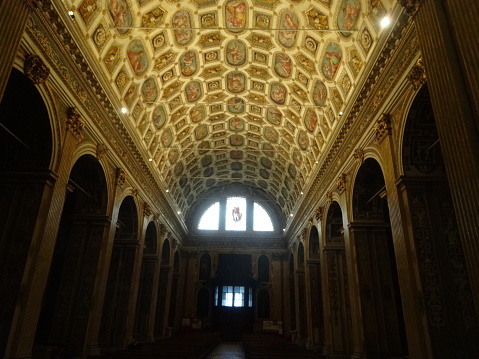 la vista de la Basílica de San Vittore al Corpo en Milán, Italia photo