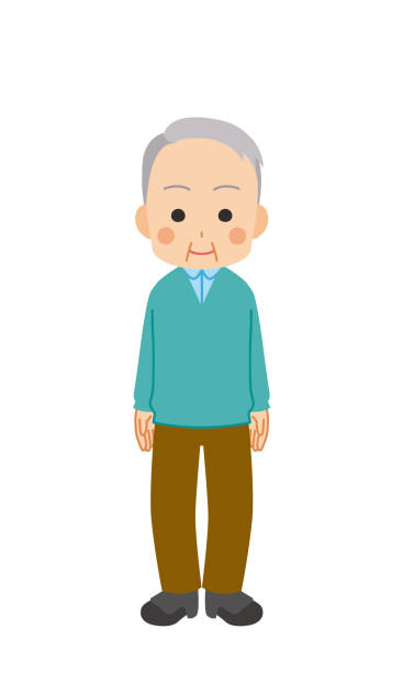 Japanese Grandpa Stock Illustration - Download Image Now - Senior Men, Japan,  Japanese Ethnicity - iStock