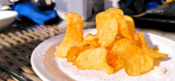 istock Delicious Plate of Crisps 1212497425