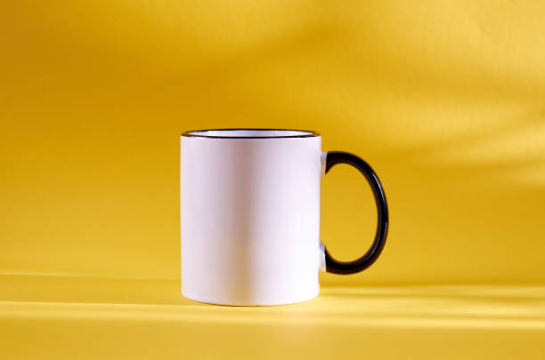 istock Coffee cup on the color background. 1212497463