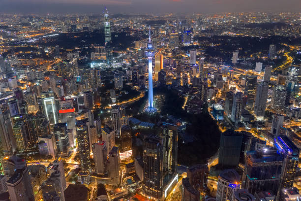 istock Blue Hour of Kuala Lumpur. 1212499982