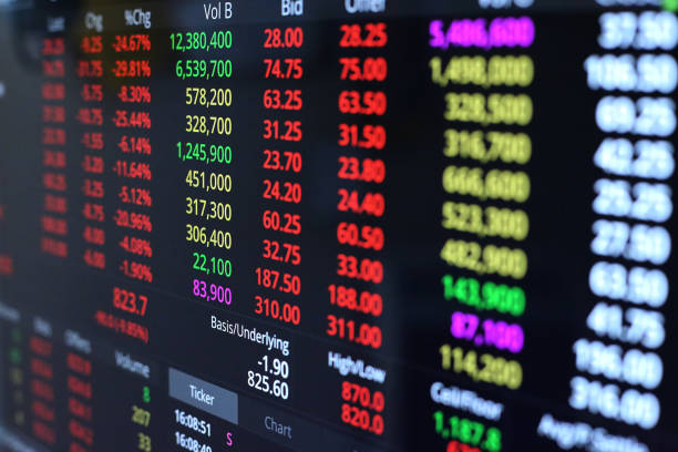 istock Thailand Stock Exchange, Streaming Trade Screen 1212507048