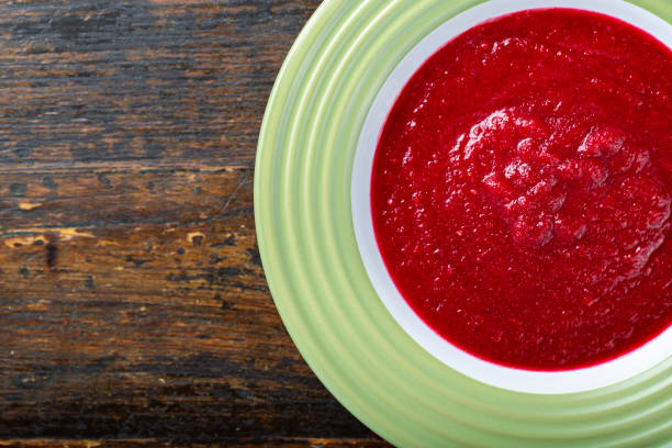 istock Traditional cold gazpacho soup. 1212508868