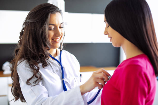 istock A female doctor in her office 1212532907