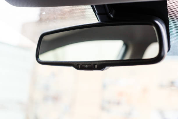 istock side rear-view mirror on a modern car 1212535375