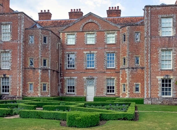Historical priory and country estate in Mottisfont, Hampshire, United Kingdom Mottisfont, Hampshire, United Kingdom - June 9, 2019: Historical priory and country estate mottisfont stock pictures, royalty-free photos & images