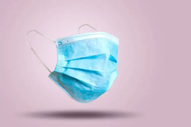 Photo of Realistic surgical mask in details