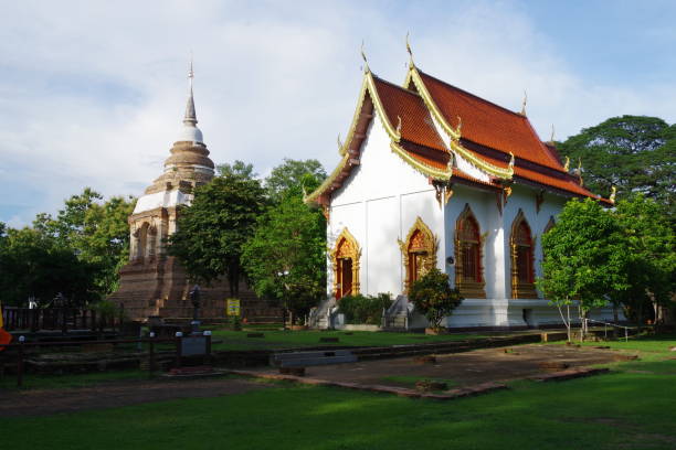 istock Wat Chet Yod in Chiang mai 1212548506