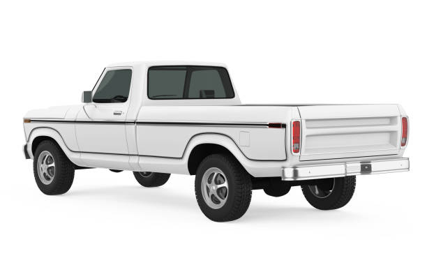 istock Vintage Pickup Truck Isolated 1212551374
