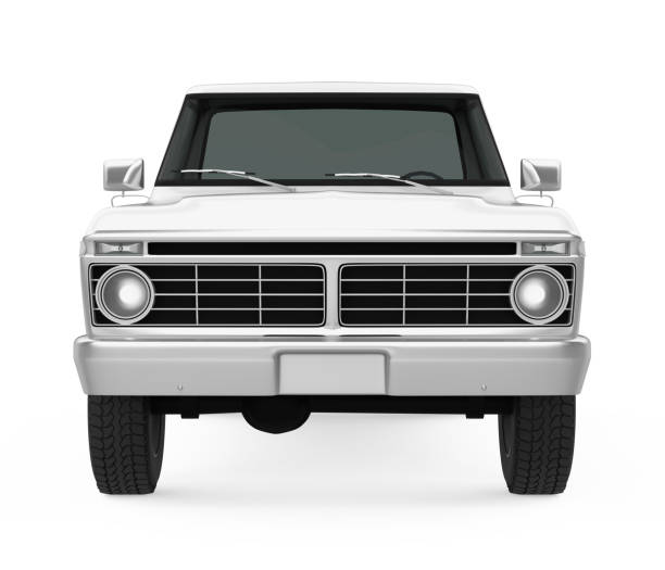 istock Vintage Pickup Truck Isolated 1212551404