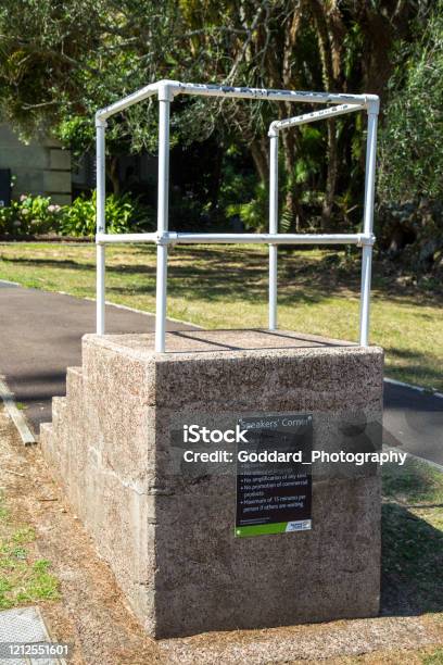 New Zealand Albert Park In Auckland Stock Photo - Download Image Now - Albert Park, Auckland, Capital Cities