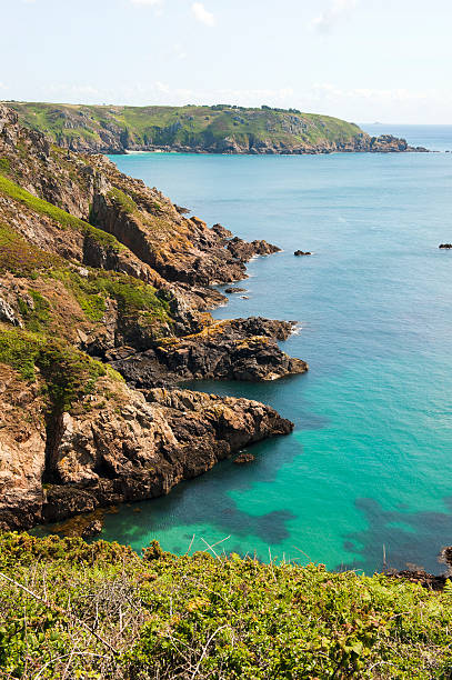 istock Rugged coastline of Guernsey 121255257