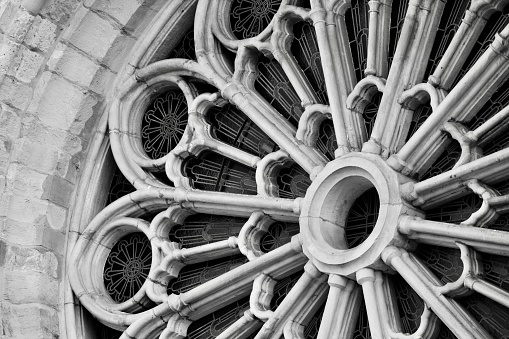 Paris, France - July 11, 2023: St.Etienne du Mont church at the Pantheon in Paris.