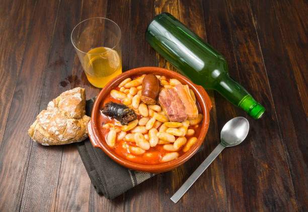 istock White beans, typical food from Asturias 1212560737