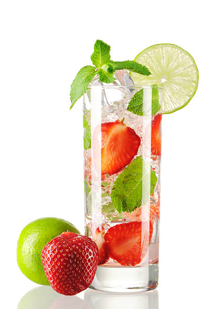istock Strawberry mojito cocktail 121256866