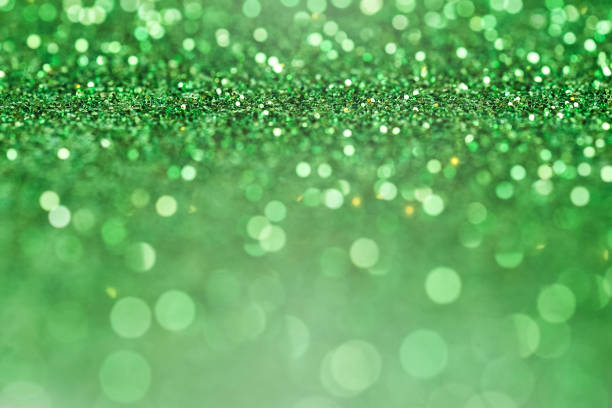 istock Green glitters. Green shiny abstract 1212569062