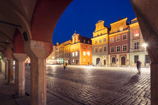 istock Evening in Poznan old town 1212569812