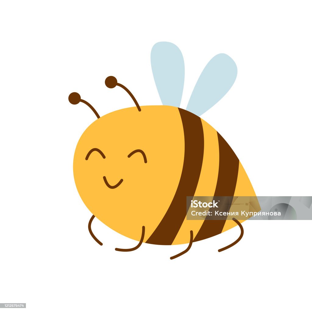 Ilustración de Abeja Amarilla Sonriente Con Rayas Marrones Y Alas De Color Azul Claro Estilo De Dibujos Animados Plano Simple Lindo Y Divertido Decoración De Vacaciones De Pascua Para Los Niños Para Ilustración de Abeja Amarilla Sonriente Con Rayas Marrones Y Alas De Color Azul Claro Estilo De Dibujos Animados Plano Simple Lindo Y Divertido Decoración De Vacaciones De Pascua Para Los Niños Para