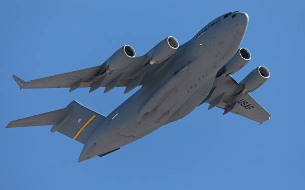 istock C-17 Globemaster III in a close view 1212579155
