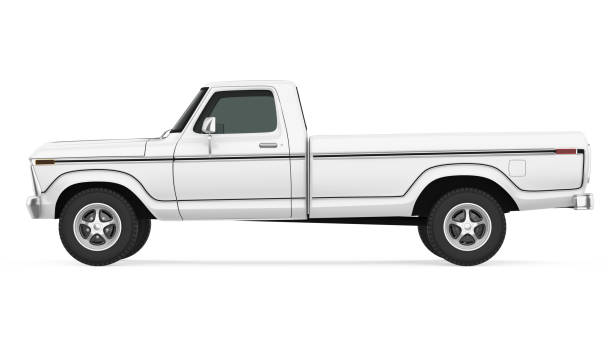 istock Vintage Pickup Truck Isolated 1212582146