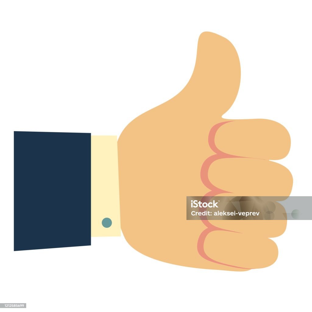 Biểu Tượng Ngón Tay Cái Lên Hình Minh Họa Vector Biểu Tượng Lên ...