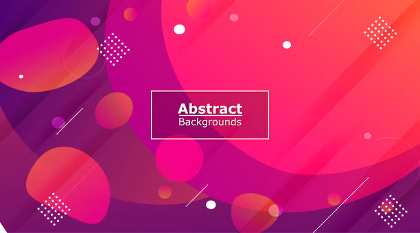 технология абстрактный фон - red backgrounds pastel colored abstract stock illustrations
