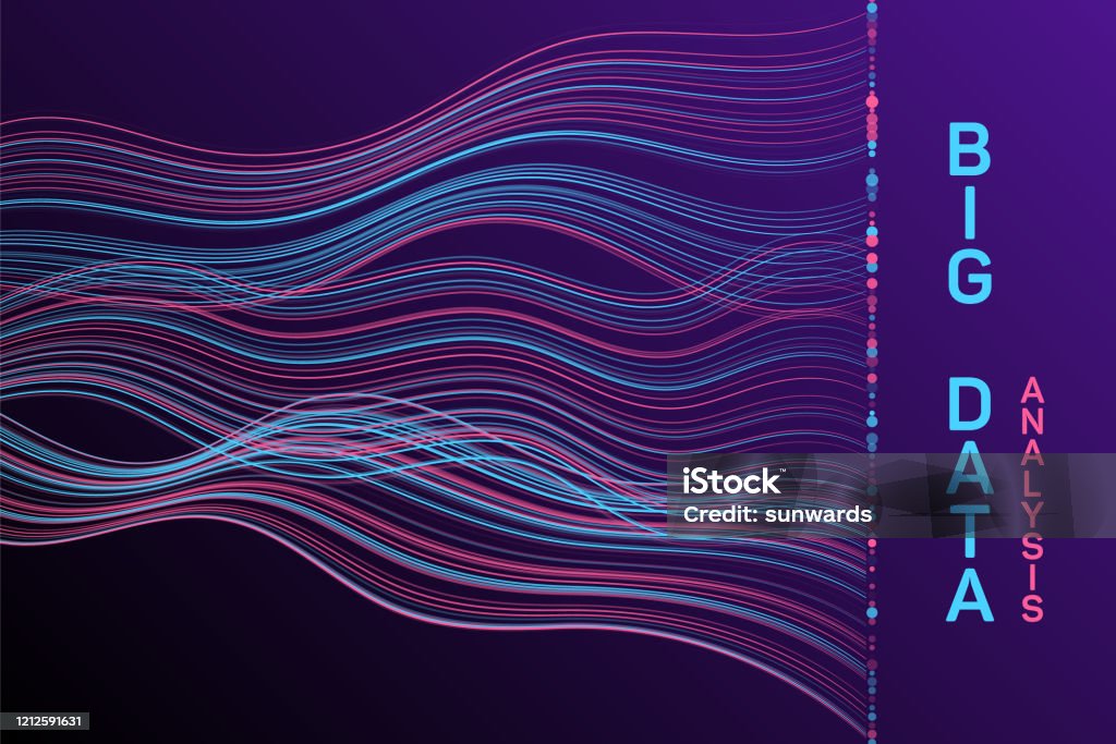Big Data Statistical Methods Visualization Concept Vector Design Stock ...