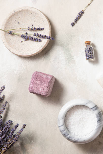 istock Spa treatment natural background .Top view, flat lay. Self-care concept. 1212595410