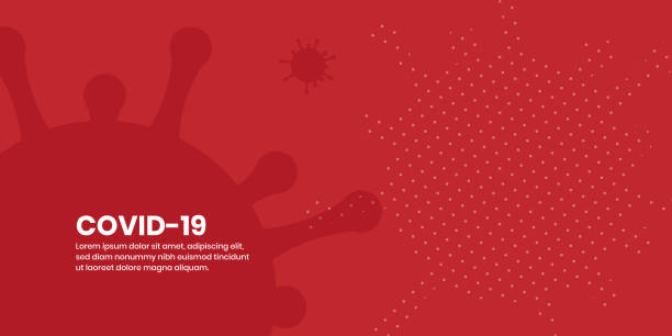 Corona Virus Covid-19 Abstract Flat Background Covid-19 corona virus abstract flat background covid-19 stock illustrations