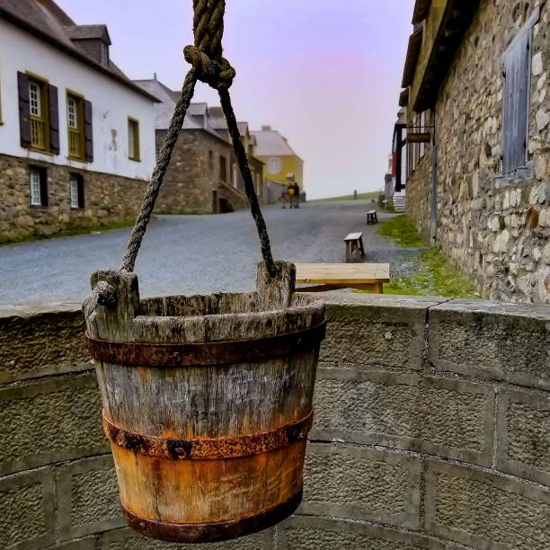 todo está bien en la fortaleza de louisbourg - louisbourg fotografías e imágenes de stock