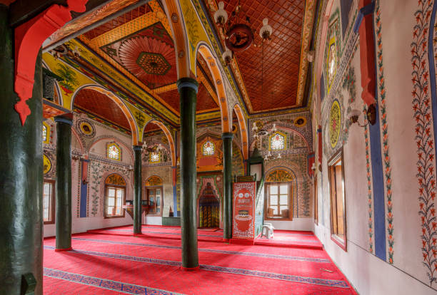 istock Old Traditional Mosque in Aegean Turkey 1212604181