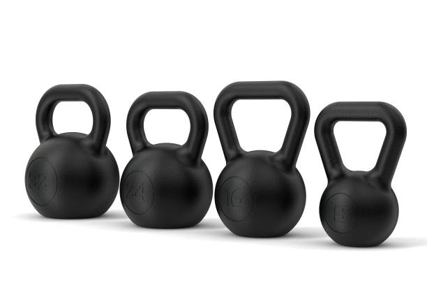 istock 3d renderings of kettlebell 1212612772