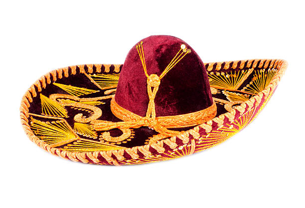 istock Mexican Sombrero Isolated on White 121261598
