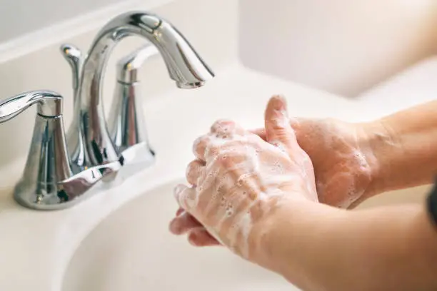 Hand Washing - A coronavirus tip and method of prevention is frequent hand washing at home or at work and practicing good hygiene.