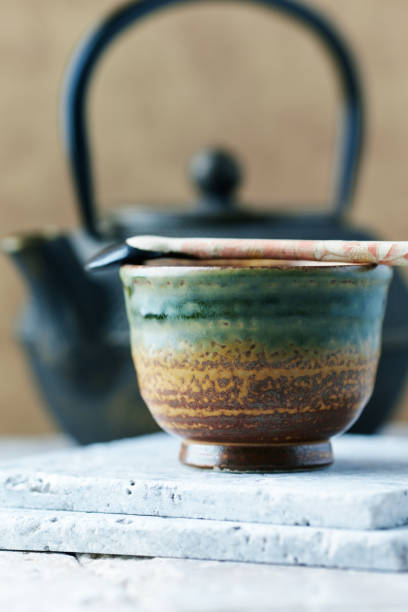 istock Tea culture. Traditional, handcrafted ceramic. 1212627998