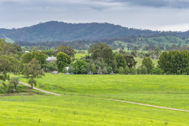 istock Rural Countryside green after the rain. 1212628803