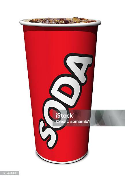 Generic De Alimentos Bebidas No Copo De Refrigerante Xxxl - Fotografias de stock e mais imagens de Refrigerante