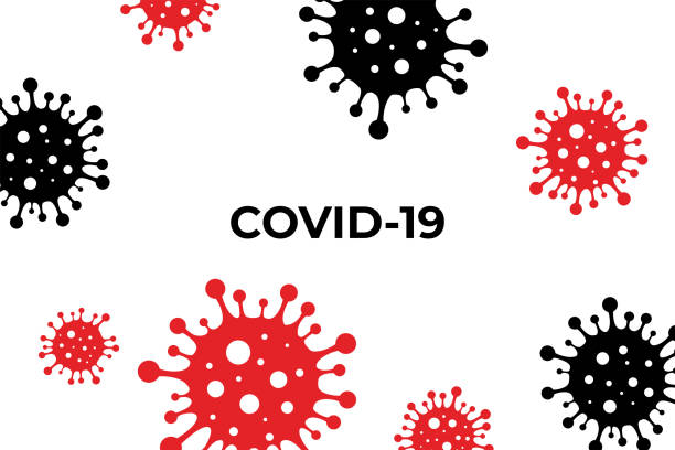 Vector Coronovirus 2019-nCoV background stock illustration Can be used for a website, mobile application, presentation, corporate identity design, wherever you decide that you need is. Looks good, high quality. coronavirus virus stock illustrations