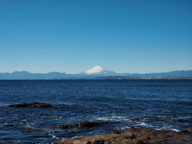 istock Beautiful View Of Mount Fuji With Snow 1212634258