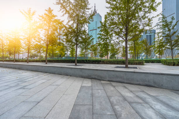 istock modern office building outdoors in the downtown 1212635150