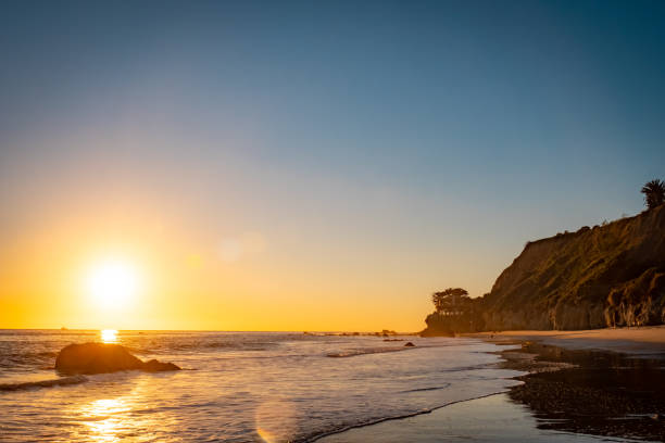 istock Malibu Sunset Over El Matador Beach 1212651271
