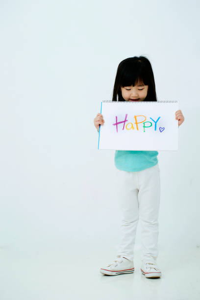 istock Korean girl with drawing 1212651318